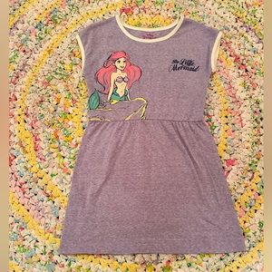 Disney Little Mermaid Girl’s Purple Dress